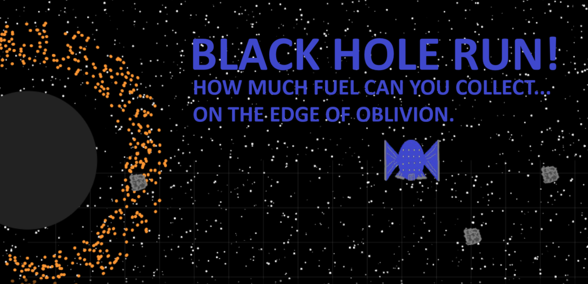 Black hole run